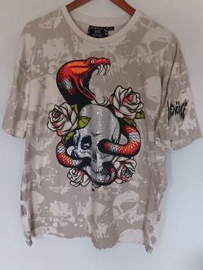 Rebel Vengence Sjlkull Tshirt
